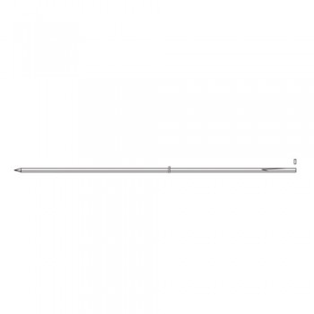 Kirschner Wire Drill Trocar Pointed - Flat End Stainless Steel, 31 cm - 12 1/4" Diameter 1.6 mm Ø